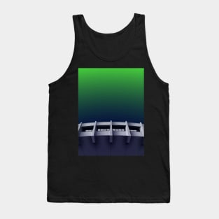 I want to believe - brutalism and UFOs Tank Top